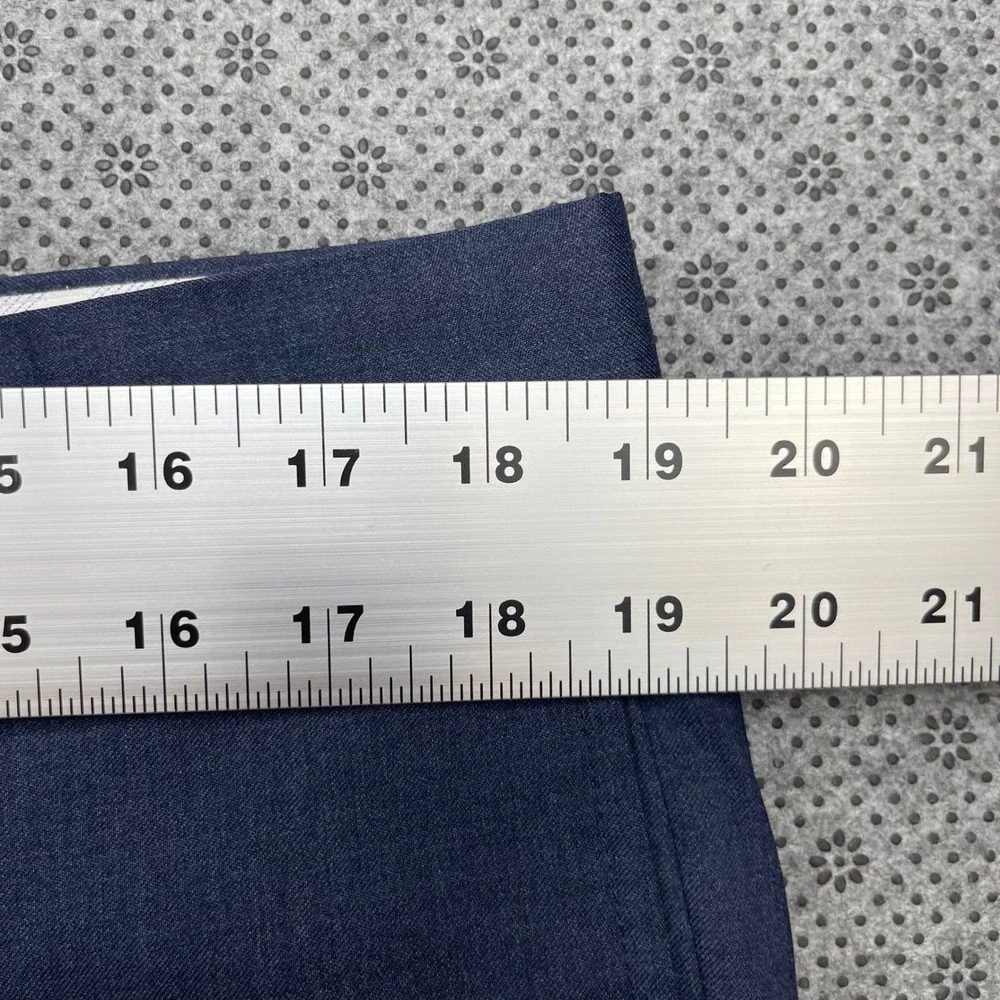 Brooks‎ Brothers 1818 Classic Navy Reda Wool Dress Pants Mens 36x30 Fits 38x27